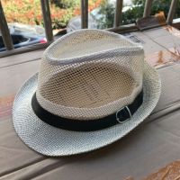 [COD] Top hat men and women casual European breathable mesh summer beach sunshade foreign trade wholesale