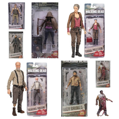 Dead The Walking Action Figure Toy Display Model Michonne Posable Carol Hershel