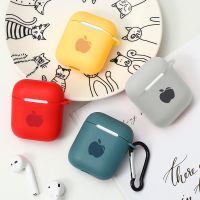 [SOSO 3C accessories] น่ารักสีทึบหูฟังกรณีสำหรับ AirPods Pro 2 1กรณี Soft TPU ซิลิโคนหรูหราเคลือบฝาครอบป้องกันสำหรับ AirPod Air Pods