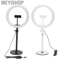 Meyishop Selfie Light  Phone Holder  Circle Streaming Light 10 Brightness Large Irradiation  for Beauty Makeup dbe