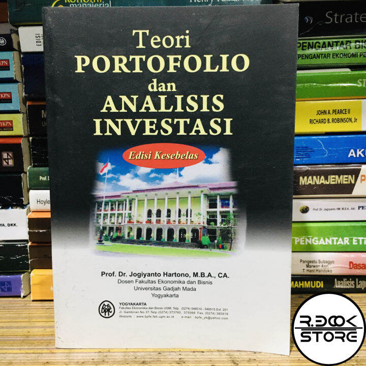 TEORI PORTOFOLIO DAN ANALISIS INVESTASI EDISI 11 - Prof. Dr. JOGIYANTO ...