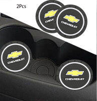 1 Pair Car Interior Accessories 7.2cm Car Water Cup Mat Auto Water Coaster For Chevrolet Colorado trailblazer camaro spark sail trax suburban malibu corvette tahoe Cruze MALIBU Spin Sonic