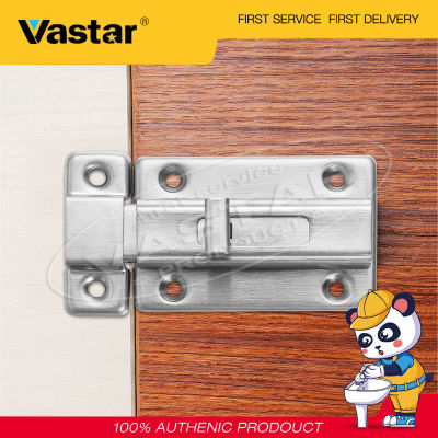 Vastar Square Bolt Slug สแตนเลสความปลอดภัยประตูสไลด์สลักเกลียว Shed รั้วสำหรับสัตว์เลี้ยงห้องน้ำกลอนประตู