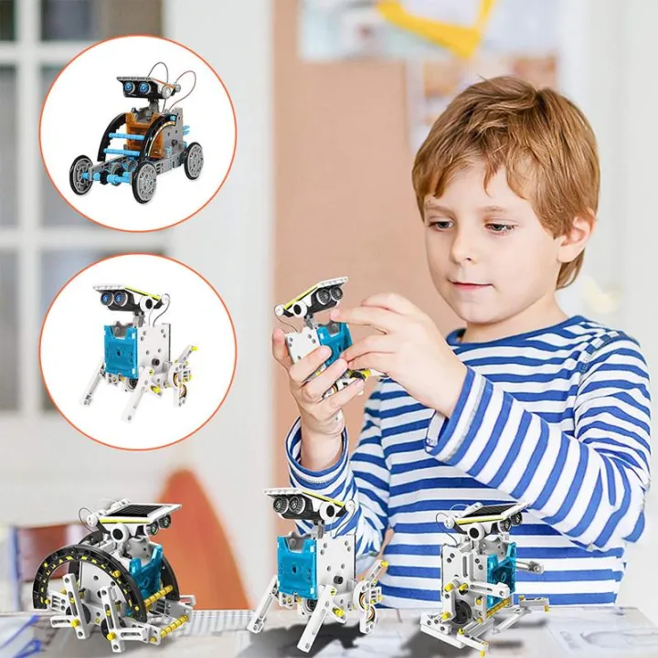 Solar Robot Kit Solar Robot Kit for Kids STEM Robot Building Toys