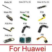 กระดานสัญญาณเสาอากาศ WIFI Huawei Mate 30 Pro สายเคเบิ้ลยืดหยุ่นสำหรับ4G 5G Mate RS Nova 7SE P8 P9 P20 P30 P40ชิ้นส่วนลำโพง PCB