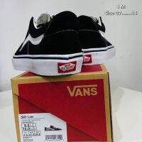 Vans Sk8-Low trainers in black สินค้าถ่ายจากงานจริง  ของใหม่100%พร้อมกล่องป้ายครบไซส์พร้อมส่ง