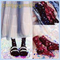 CONGYIYIMO07 Fashion Breathable Soft Stars Pattern Stocking Elastic Velvet Socks Winter Warm