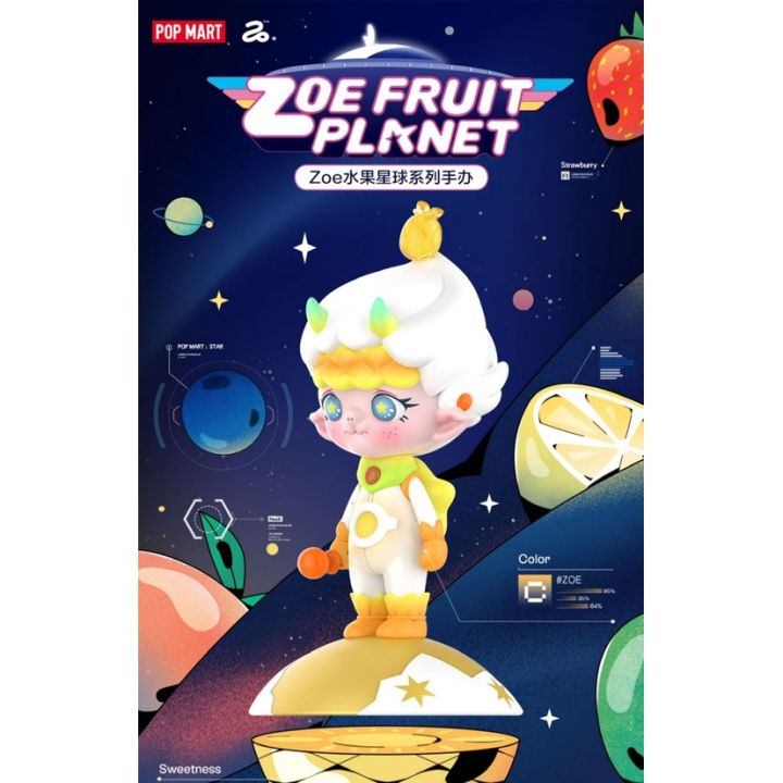 แบบแยก-fairy-zoe-fruit-planet-series-ลิขสิทธิ์แท้-ของสะสม-art-toy-ของเล่น-blind-box-ฟิกเกอร์-โมเดล