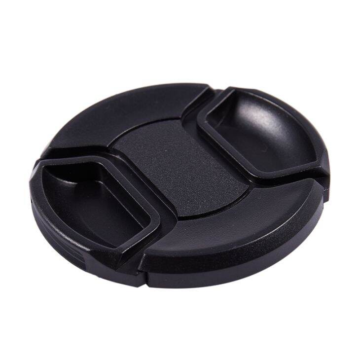 black-62mm-center-pinch-design-front-lens-cap-cover