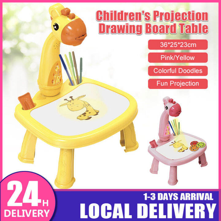 Kids Painting Board Deer Projection Drawing Board Drawing Graffiti 