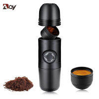 Espresso Coffee Machine Makers Italian Portable Coffee Filter Hand Pressure With Cups Travel Gadgets Camping Outdoor Coffeeware