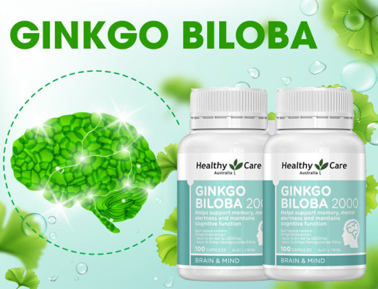 Viên uống bổ não healthy care ginkgo biloba 2000mg, 100 viên - ảnh sản phẩm 3