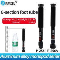 BEXIN P256มืออาชีพการถ่ายภาพ Monopod สะดวกมือถือเดินทาง Monopod อลูมิเนียมกล้องส่องทางไกลอ้อย H Older สำหรับกล้อง SLR