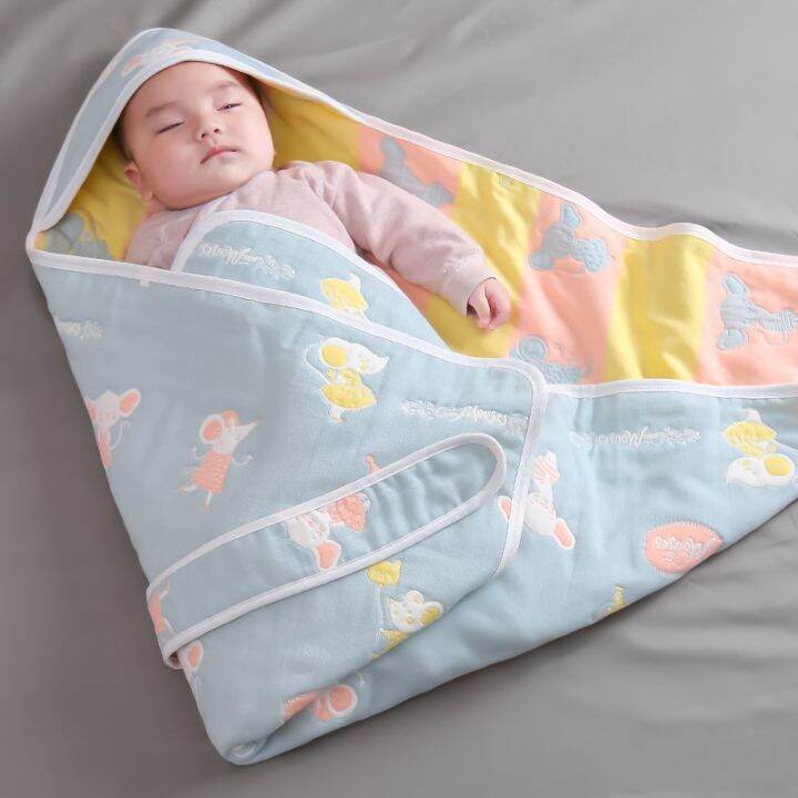 cod-newborn-baby-hug-quilt-delivery-room-bag-single-newborn-spring-and-autumn-pure-gauze-summer-thin-wrap