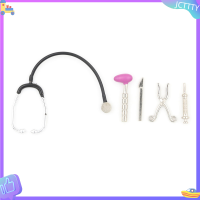 ? JCTTTY ? 5ชิ้น/เซ็ต MINI เครื่องมือทางการแพทย์ตุ๊กตา auscultation stethoscope