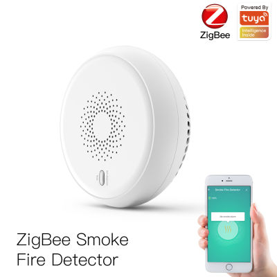 1Pcs Tuya Zigbee Smart e Detector Sensor Security Alarm System Smart Lifetuya App e Alarm Fire Security smart home