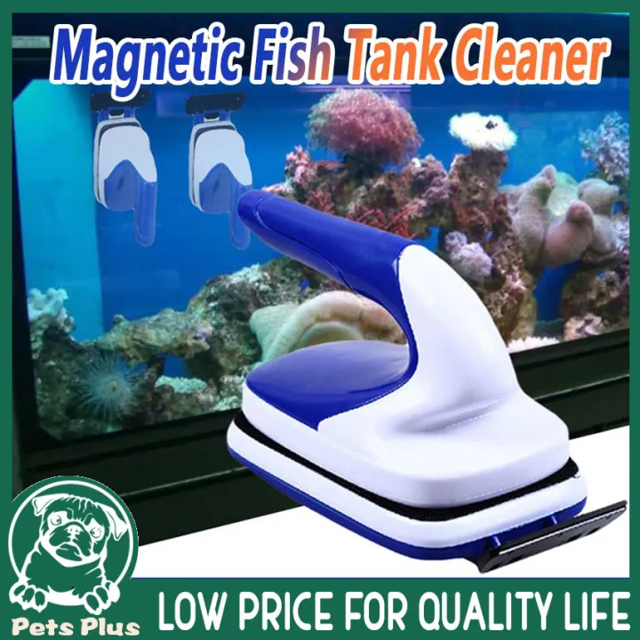 Brush Fish Tank Glass Algae Scraper Aquarium Window Cleaning Tool Cleaner Brush