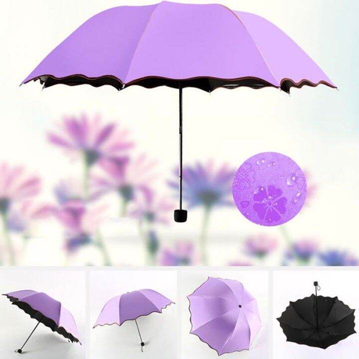 CÂY DÙ GẤP CHỐNG TIA UV NỞ HOA KHI GẶP NƯỚC, DÙ GẤU DỄ THƯƠNG (Nhiều Cây Dù Gấp Chống Tia Uv Nở Hoa Khi Gặp Nước, Dù Gấu Dễ Thương (Nhiều