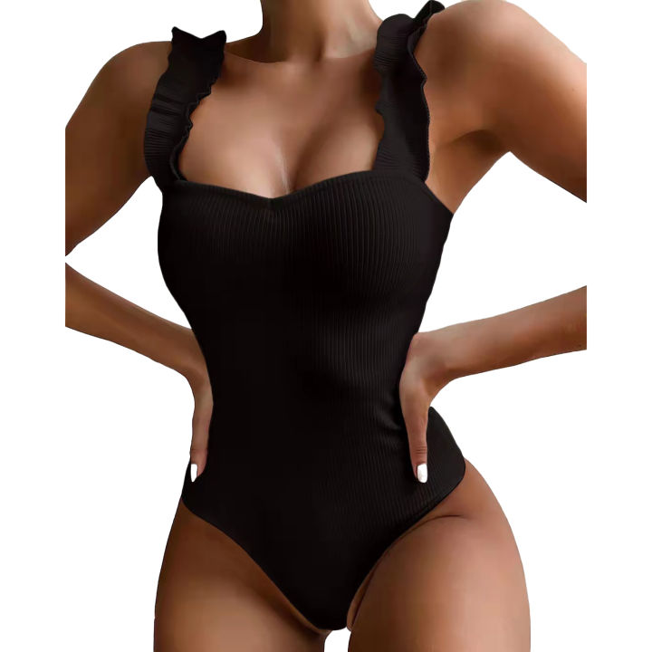 สายรัดเอวชุดว่ายน้ำสตรีชุดว่ายน้ำวันพีชสำหรับว่ายน้ำ