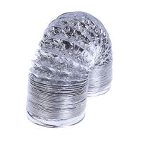 4inch Ventilator Pipe Aluminum Tube Air Ventilation Hose Flexible Exhaust Duct 2M Vent Bathroom