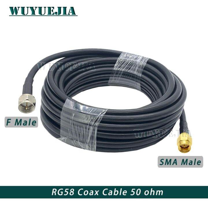 f-male-to-f-female-rg58-pigtail-50ohm-coaxial-cable-sma-f-plug-tv-antenna-adapter-rf-coaxial-extension-cord-rf-pigtail-jumper-electrical-connectors