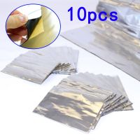 10pcs 2MM Heat Shield Insulation Sound Proof Noise Deadening Cars Foam Mat Sound Insulation Shock Stop Plate 200mm X 100mm