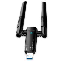 USB 3.0เครื่องทวนสัญญาณไร้สายการ์ดเครือข่าย Wifi 5G ความถี่คู่พร้อมไม่มีคนขับรับส่งสัญญาณเสาอากาศ