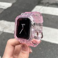 2023 New Sport Band 7 6 5 4 3 Transparent Plastic iwatch 41MM 40 38 44 45