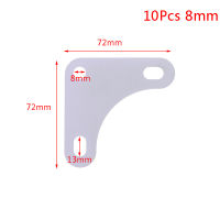 Sun 10pcs แผ่นมุมสำหรับ slotted ANGLE Bar มุมมุมเหล็กชั้นวางของอุปกรณ์เสริม