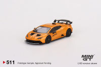 MINI GT No.511 Lamborghini Huracán STO Arancio Borealis MGT00511-R