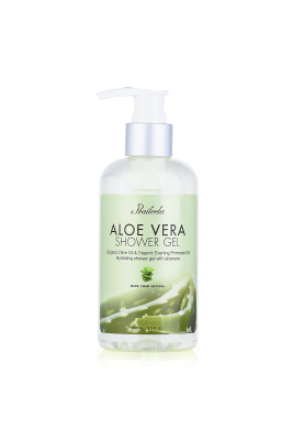 ALOE VERA SHOWER GEL ชาวเวอร์เจล 250 ml Praileela เจลอาบน้ำ ครีมอาบน้ำ และ สบู่ สบู่เหลว ที่ ทำความสะอาดผิว ให้ความชุ่มชื่น ปรับปรุงความหมองคล้ำ