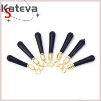 [Kateva] COD 10pcs ทองแดงหัวตกปลาเกียร์หมุนลอยตกปลา bobber Seat REST