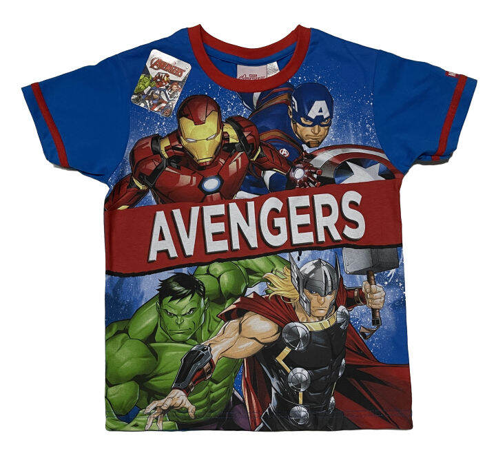 Disney Marvel Avengers Marvel Division Boys Kids & Toddlers Blue T ...