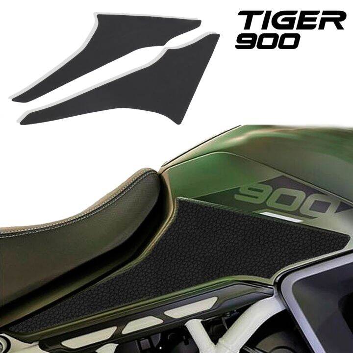 ใหม่ชุดสติกเกอร์กันรอยถังน้ำมันกันลื่น-grip-motor-ชุดเบาะเข่าสำหรับเสือ900-tiger900-900เสือ