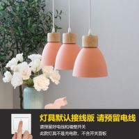 [COD] simple bedside chandelier creative bedroom study cafe bar three-head restaurant personality