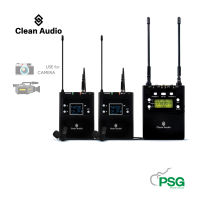 Clean Audio CA-8902 Dual Channels Microphone Wireless System