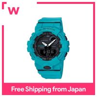 G-SHOCK CASIO นาฬิกาข้อมือ GBA-800-2A2JF ผู้ชายสีน้ำเงินพร้อมบลูทูธ