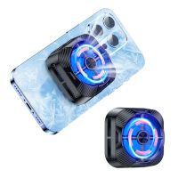 ✙♣ Phone Magnetic Radiator ABS Game Cooler System Type C Charging Quick Cooling Fan For Iphone 14 Xiaomi Black Shark Universal 2023