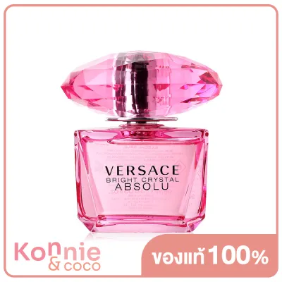 Versace Bright Crystal Absolu EDP 90ml [Tester] น้ำหอมเวอร์ซาเช่สำหรับผู้หญิง มอบกลิ่นแนว Floral Fruity อันประกอบไปด้วยกลิ่นโน๊ตนานาชนิด