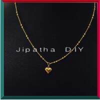 Jipatha DIY สร้อยคอ ทองเหลืองแท้ มาพร้อมจี้ห้อย ให้เลือกหลายแบบ ทั้งรูป หัวใจ พญานาค ปลาโลมา ดาว และจี้ ล็อคเก็ตจิ๋ว ทองเหลืองแท้งานไม่ลอก