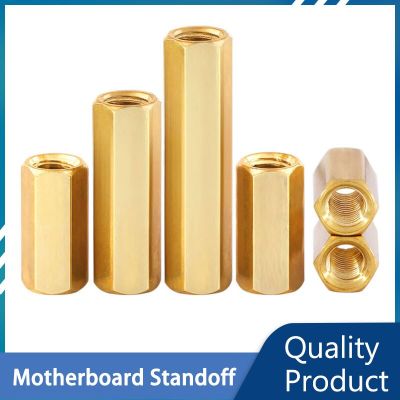Brass Hex Female Standoff Spacer M3 Motherboard Pillar Double Pass Hexagon Thread PCB Motherboard Spacers Nut Hollow Column Nails Screws Fasteners