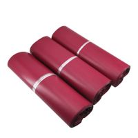 50Pcs PE Envelope Mailing Packing Bags Brown Red Color Poly Mailer Plastic Shipping Bags Waterproof Pouch Thicken Courier Bag