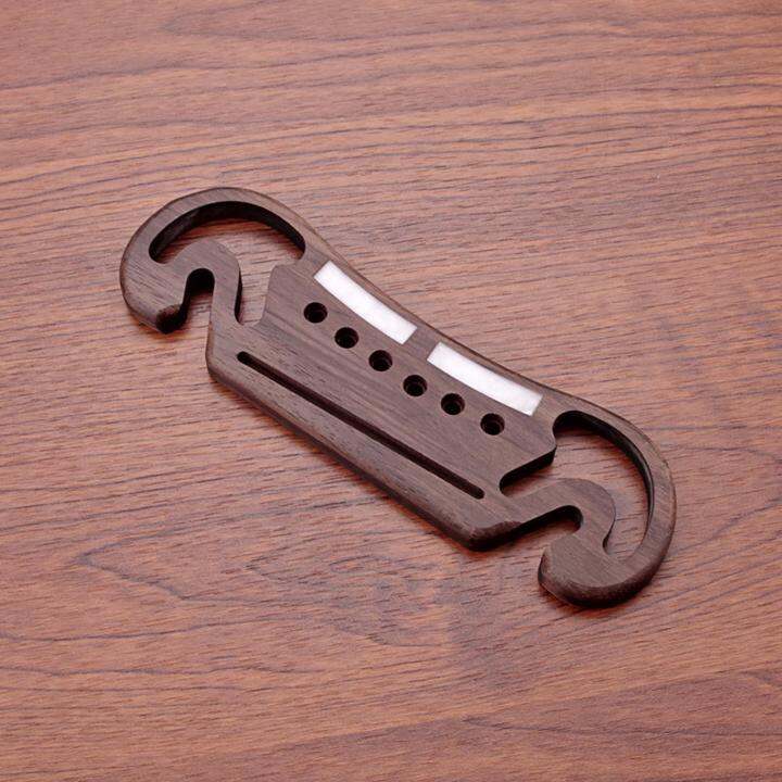 BolehDeals Acoustic Guitar Bridge Musical Instrument Saddle Hand