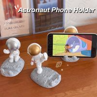 Femoro Cartoon Astronauts Mobile Phone Stand IPad Pro Desk Holder Home Office Desk Decor Cell Phone Holder Accessories