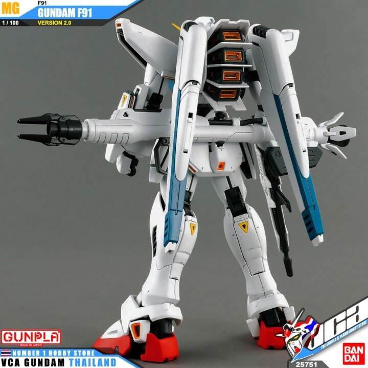 bandai-gunpla-master-grade-mg-1-100-gundam-f91-ver-2-0-ประกอบ-ของเล่น-โมเดล-กันดั้ม-กันพลา-ของเล่น-vca-gundam