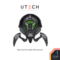 ลำโพง GravaStar Mars Pro ลำโพงไร้สาย Sci-fi Bluetooth Speaker ลำโพงบลูทูธ ลำโพงทรงหุ่นยนต์ Black by UTECH