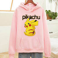 PIKACHU- LONGเสื้อยอดฮิตลายมิกกี้เมาส์ แจ็คเก็ต เเสื้อกันหนาว เสื้อฮู้ดแขนยาวเสื้อผ้าแฟชั่นนานาชาติ***ปลีก-ส่ง*** BK224