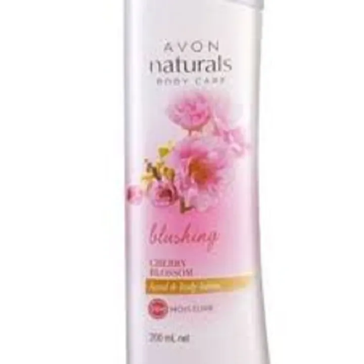 Avon Naturals Blushing [ Cherry Blossom ] Hand And Body Lotions 200ml