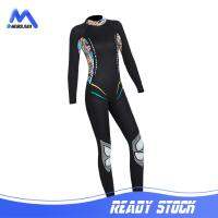 Menolana Womens Wetsuits Jumpsuit ซิปหลังสำหรับดำน้ำดูปะการัง Surfing