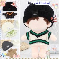 COD Letitia Robbins BEBETTFORM 1Pc Suit For 20cm Doll Clothes DIY Sweater Wool Hat Plush Toys Clothing Makeup Handmade Accessories